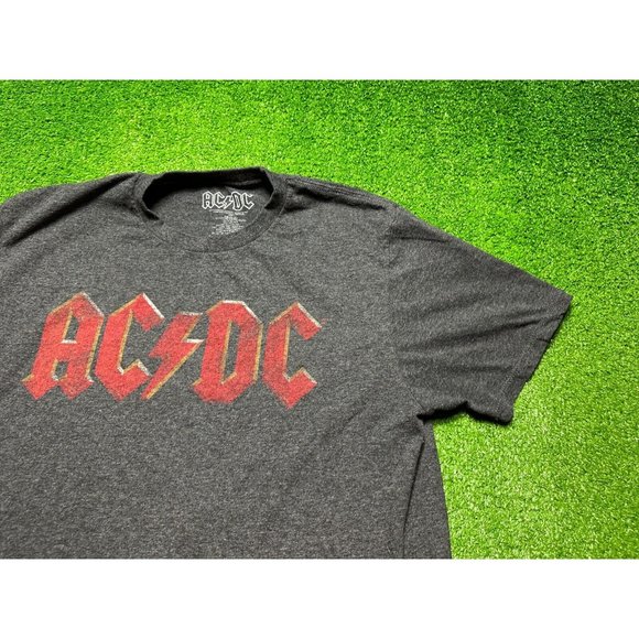 AC/DC | Shirts | Acdc Tour Band Mens Short Sleeve Graphic Tee Medium ...